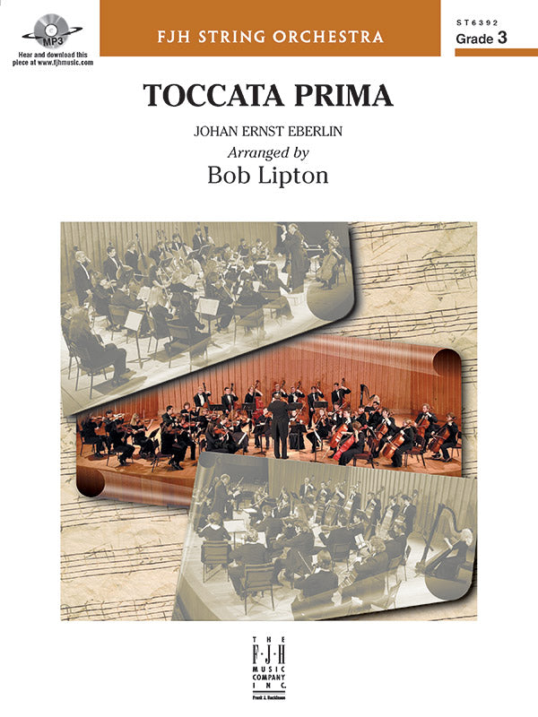 Toccata Prima - String Orchestra Conductor Score & Parts (Digital Download)