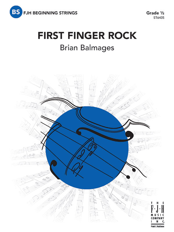 First Finger Rock - String Orchestra Conductor Score & Parts (Digital Download)