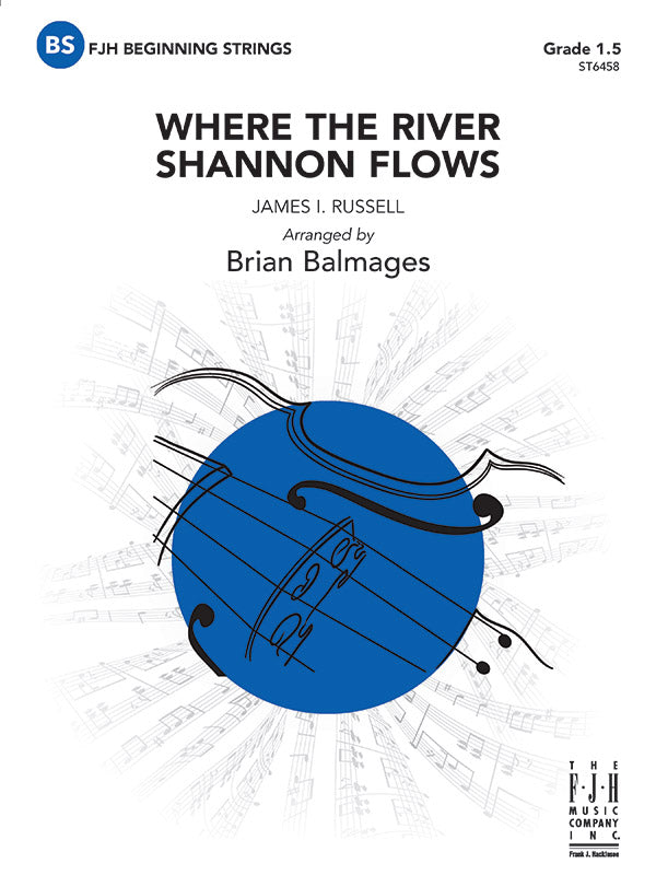 Where the River Shannon Flows - String Orchestra Conductor Score & Parts (Digital Download)