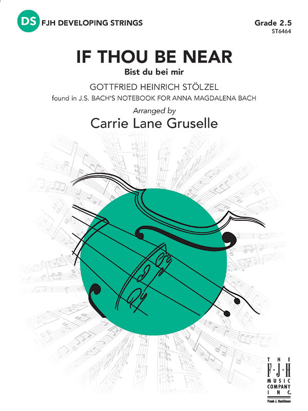 If Thou Be Near - String Orchestra Conductor Score & Parts (Digital Download)