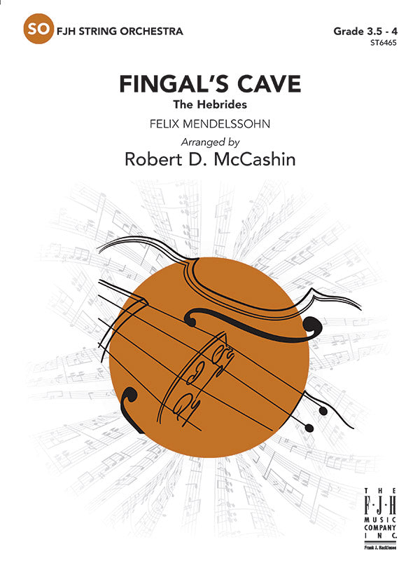 Fingal's Cave - String Orchestra Conductor Score & Parts (Digital Download)