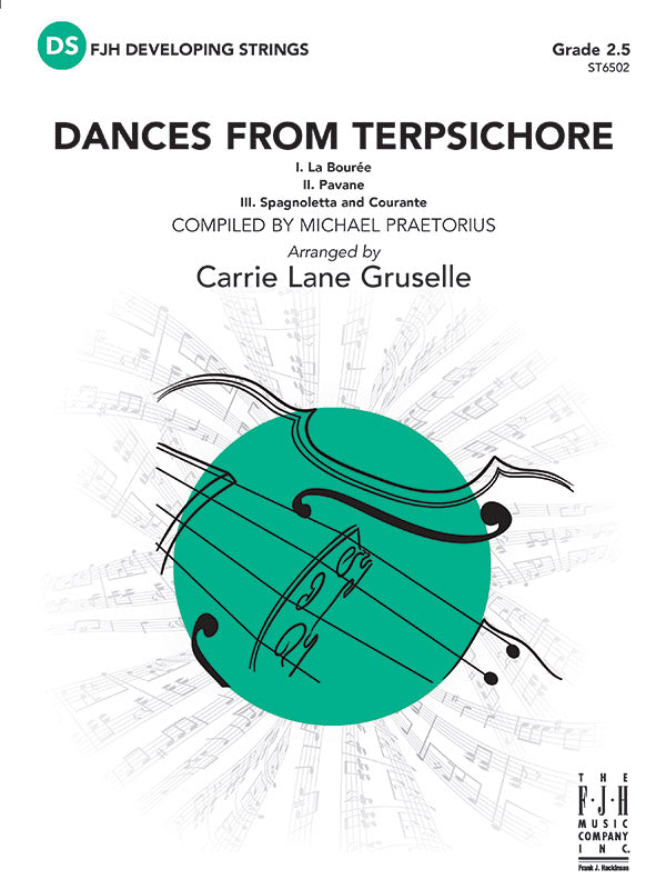 Dances from Terpsichore - String Orchestra Conductor Score & Parts (Digital Download)