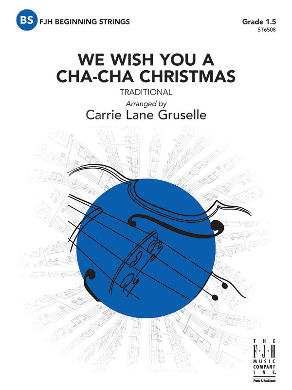 We Wish You a Cha-Cha Christmas - String Orchestra Conductor Score & Parts (Digital Download)