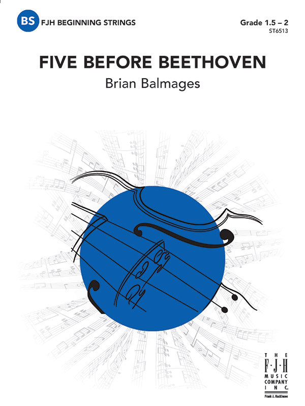 Five Before Beethoven - String Orchestra Conductor Score & Parts (Digital Download)