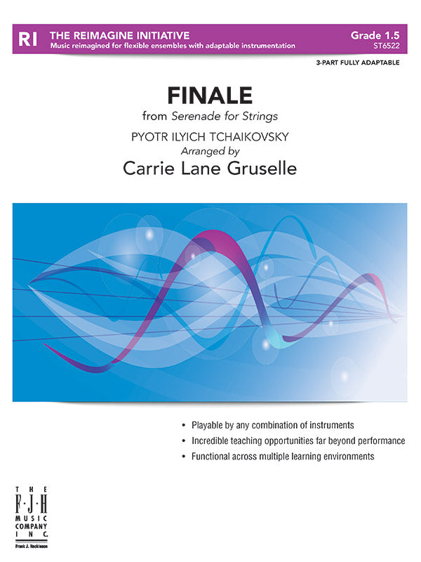 Finale (From Serenade for Strings) - Flexible String Ensemble Score & Parts (Digital Download)