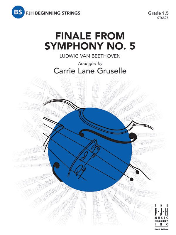 Finale from Symphony No. 5 - Grade 1.5 - String Orchestra Conductor Score & Parts (Digital Download)