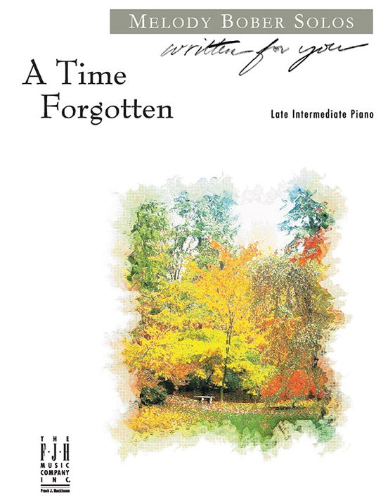 A Time Forgotten - Piano (Digital Download)