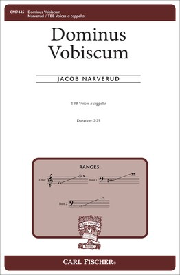 Dominus Vobiscum - Jacob Narverud - TBB Carl Fischer Octavo