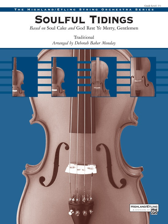 Soulful Tidings - String Orchestra Conductor Score & Parts (Digital Download)