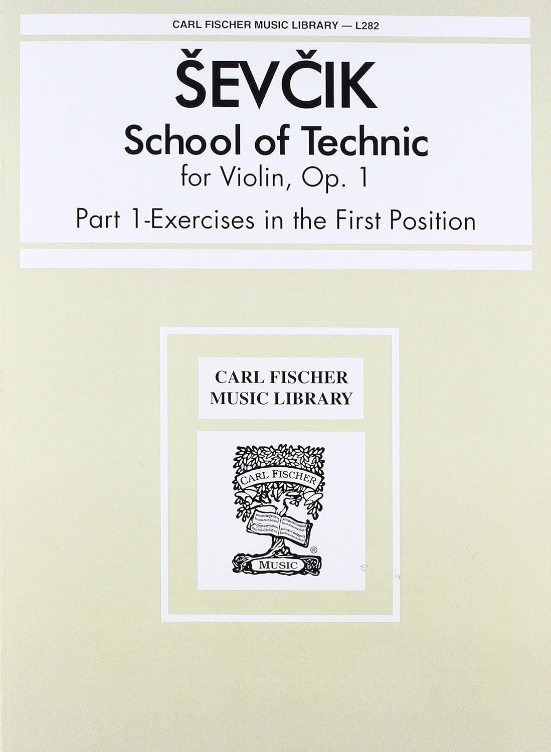School of Violin Technic Op 1