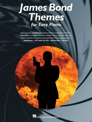 James Bond Themes - Easy Piano Solo Hal Leonard 14042825