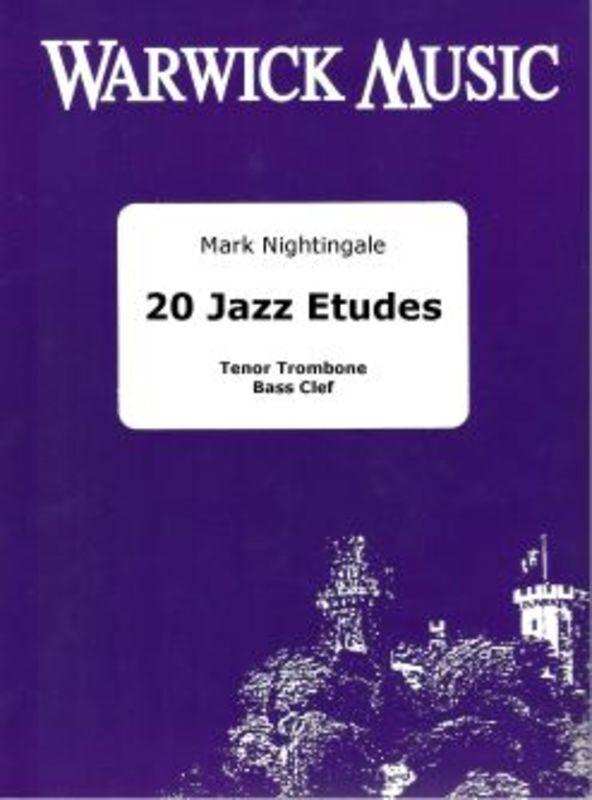 20 Jazz Etudes - Tenor Trombone (Bass Clef) - Nightingale