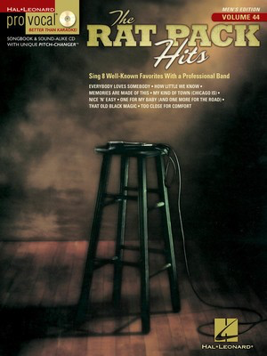 Rat Pack Hits - Pro Vocal Men's Edition Volume 44 - Vocal Hal Leonard /CD