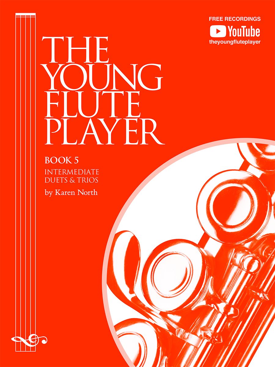 Young Flute Player Book 5 - Flute Duets & Trios by North Allegro YFP5