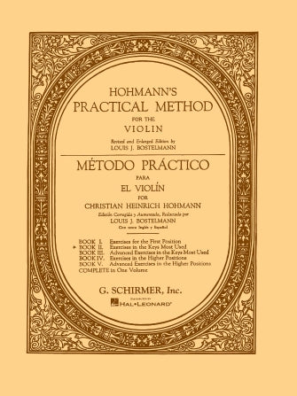 Hohmann - Practical Method Volume 2 - Violin Solo Schirmer 50326670
