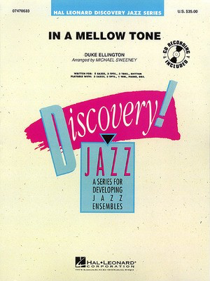 In A Mellow Tone - Mike Sweeney Hal Leonard Score/Parts/CD