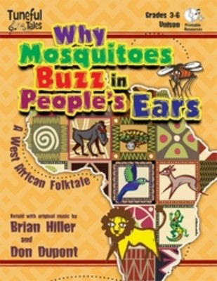 Why Mosquitoes Buzz In Peoples Ears Bk/Cd Gr3-6 -