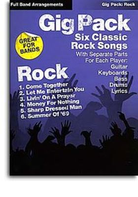Gig Pack 6 Classic Rock Songs Rockscore Band Pts -