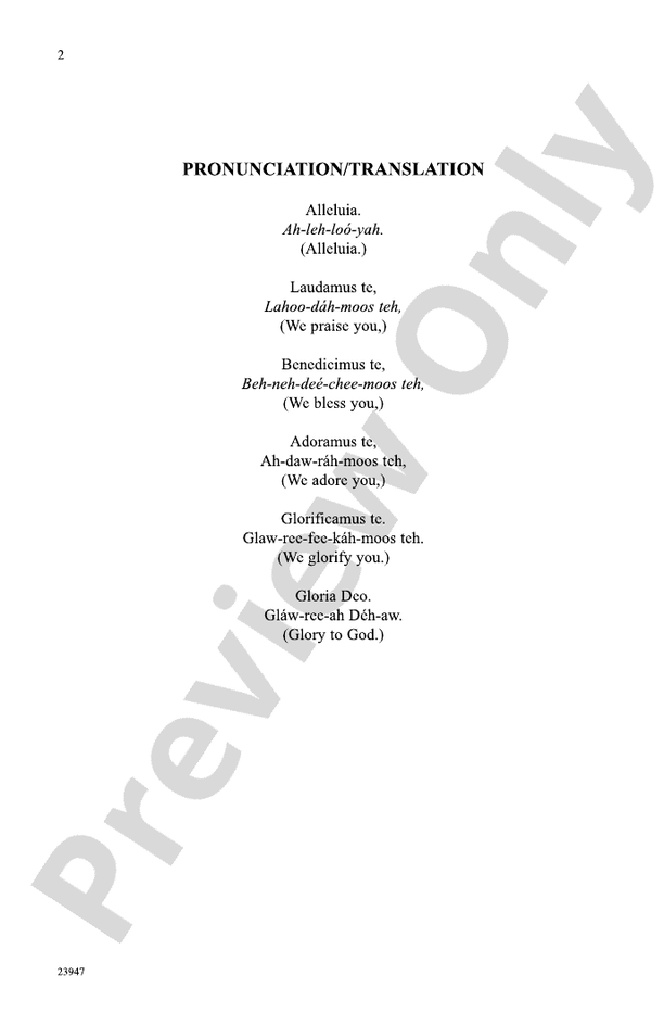 Alleluia Fanfare - SATB Choral Octavo (Digital Download)