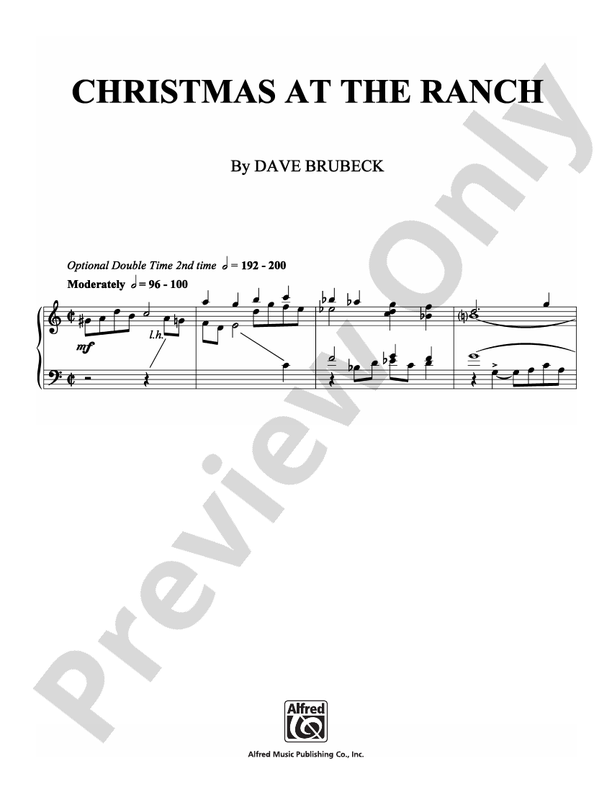 Christmas at the Ranch - DSM-PS-0001008 - Piano (Digital Download)