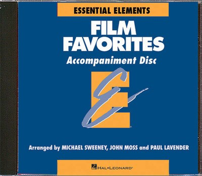 Film Favorites - Accompaniment CD - Various - John Moss|Michael Sweeney|Paul Lavender Hal Leonard CD
