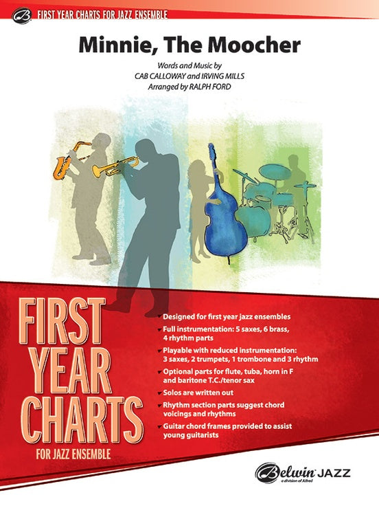 Minnie the Moocher - Jazz Ensemble Conductor Score & Parts (Digital Download)