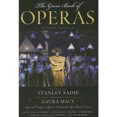 Grove Book Of Operas Hb -