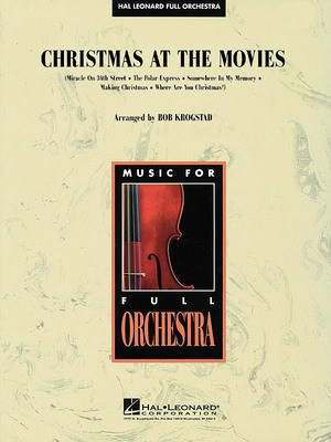 Christmas at the Movies - Bob Krogstad Hal Leonard Score/Parts