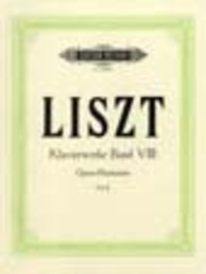 Liszt - Piano Works Vol. 8 - Piano - Peters EP3601D