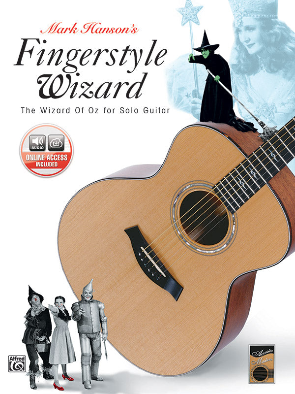Fingerstyle Wizard of Oz for Solo Guitar Book/CD - Hanson Mark Alfred EL96123CD