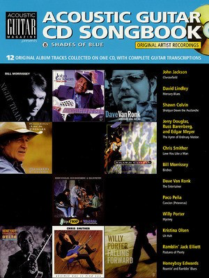 Acoustic Guitar CD Songbook #8 - Shades of Blue - Guitar Hal Leonard Guitar TAB /CD