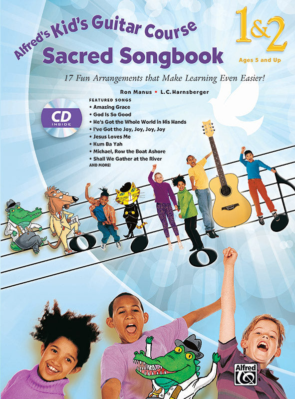 Alfreds Kids Guitar Course Sacred Songbook 1&2