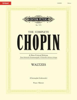Chopin - Waltzes, Complete - Piano Solo - Peters EP7575