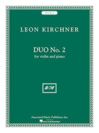 Kirchner - Duo #2 - Violin/Piano Schirmer 50485827