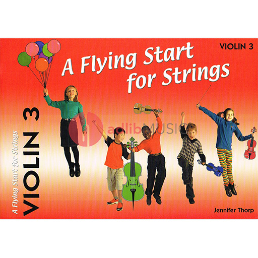 Flying Start for Strings Book 3 - Violin by Thorp Flying Strings FS039
