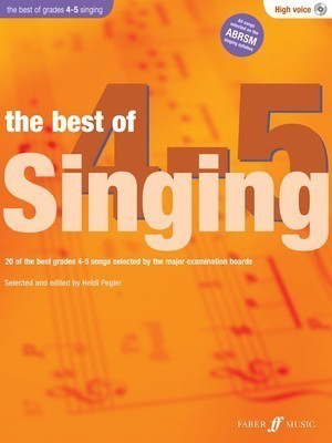 The Best of Singing Grades 4-5 (high voice/CD) - Classical Vocal High Voice Faber Music /CD