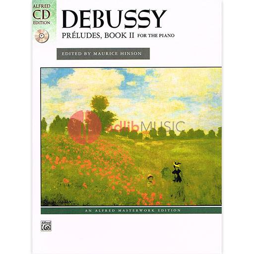 Debussy Preludes Book 2 Book/CD
