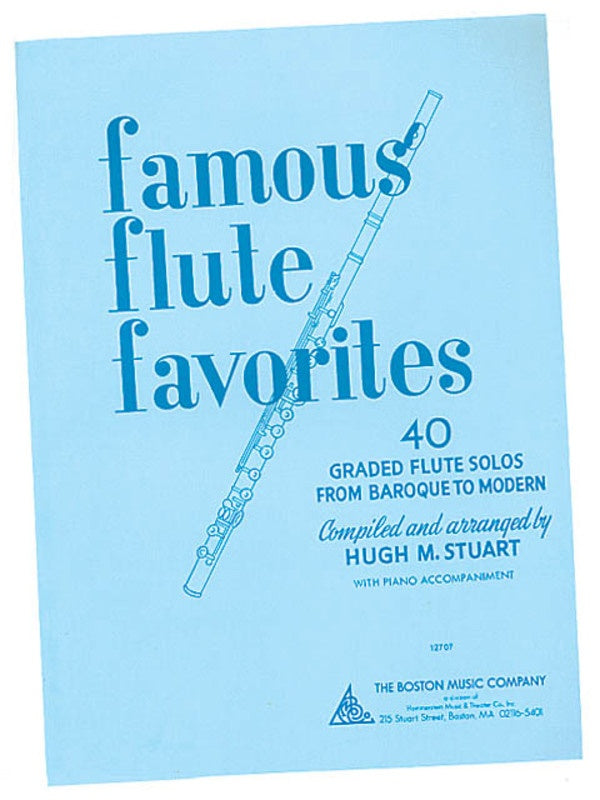 FAMOUS FLUTE FAVOURITES - Boston Music 14010970