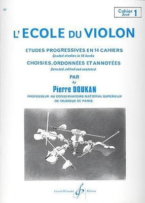 Violin School Vol. 1 - Pierre Doukan - Violin Gerard Billaudot Editeur Violin Solo