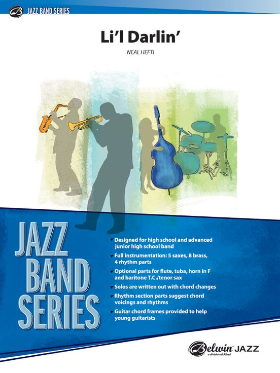 Li'l Darlin' (Grade 2) - Jazz Ensemble Conductor Score & Parts(Digital Download)