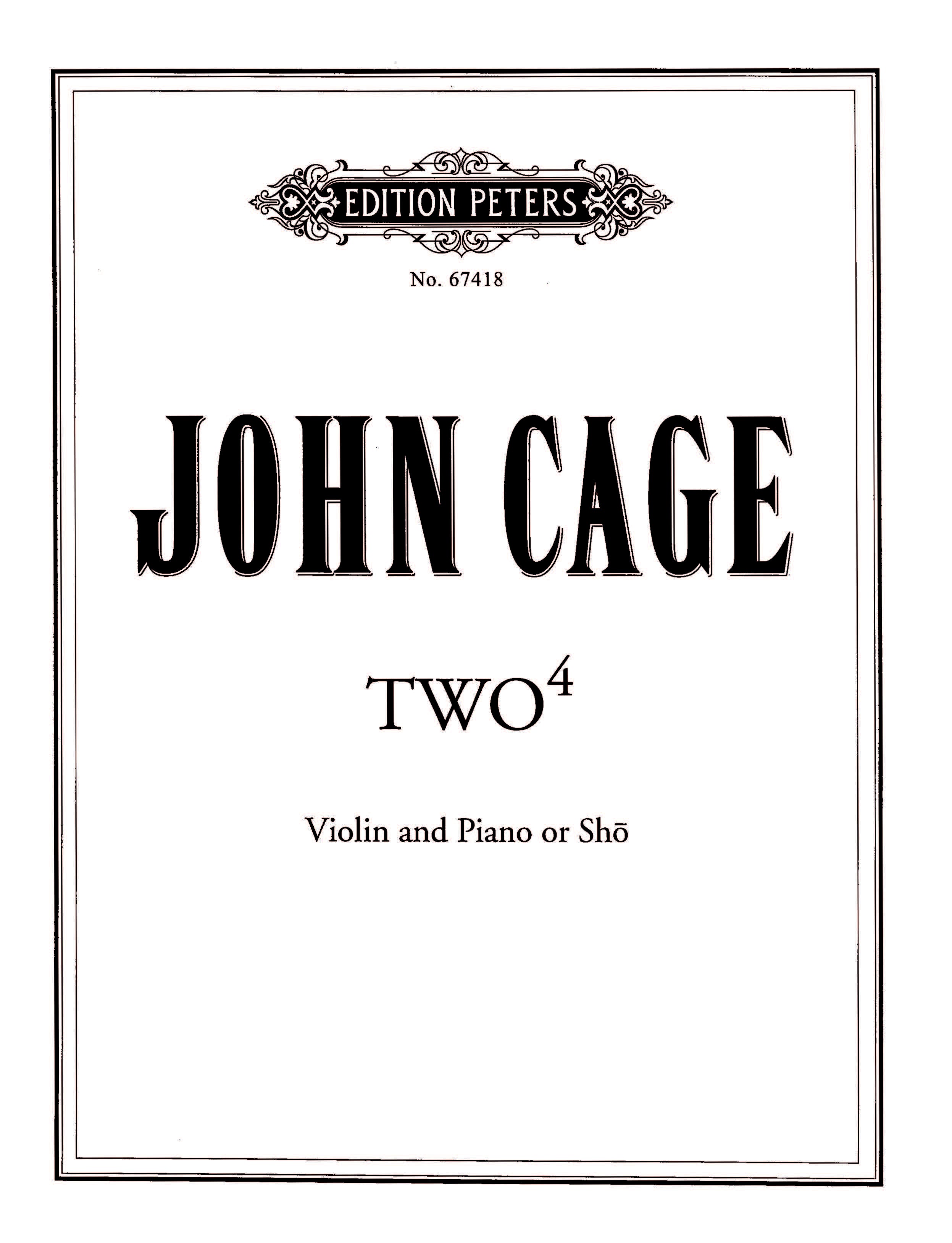 Two4 - Piano/Violin/Sho (Digital Download)