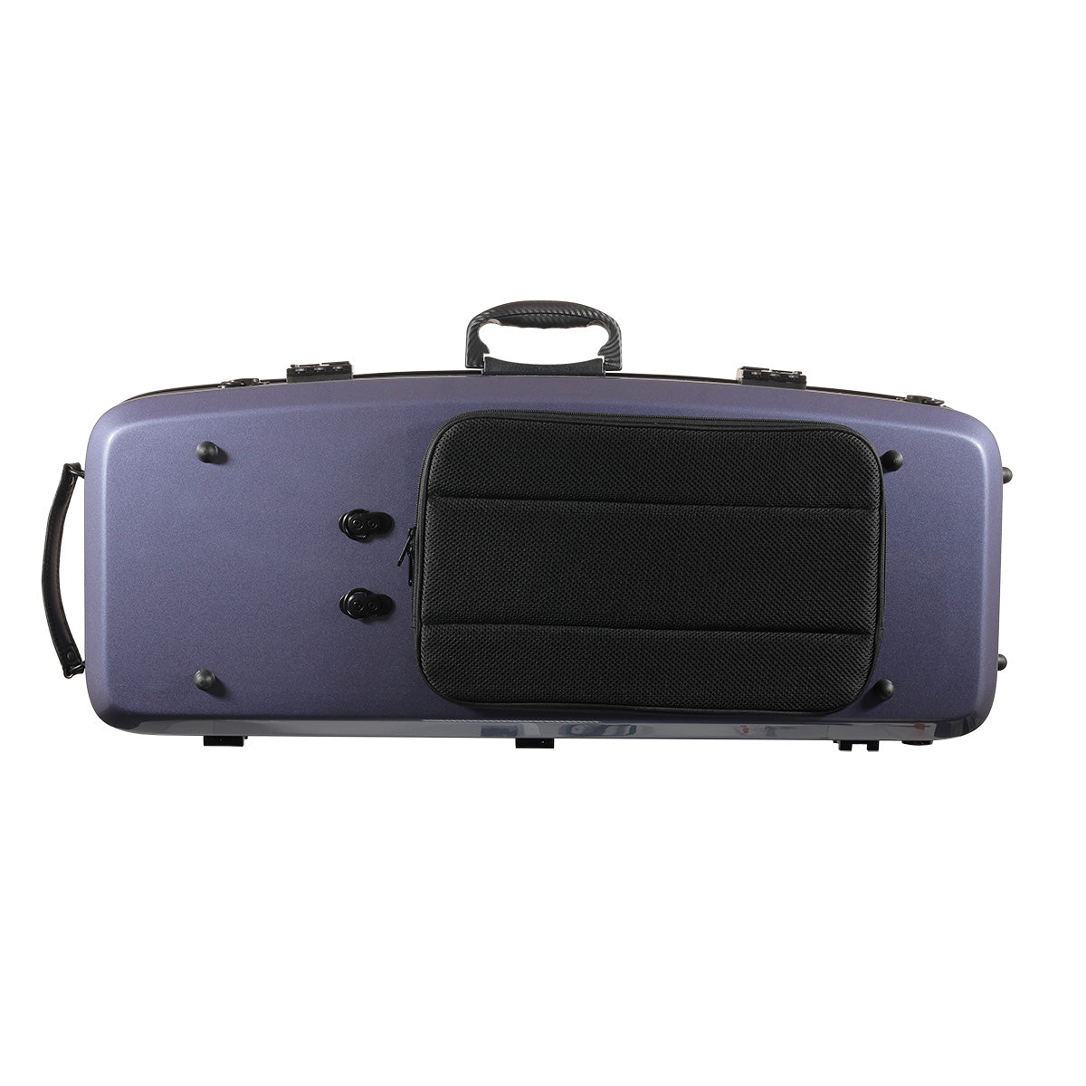 JML Carbon Fibre Adjustable 2.3 Oblong Viola Case Ocean Blue 15-16.5"