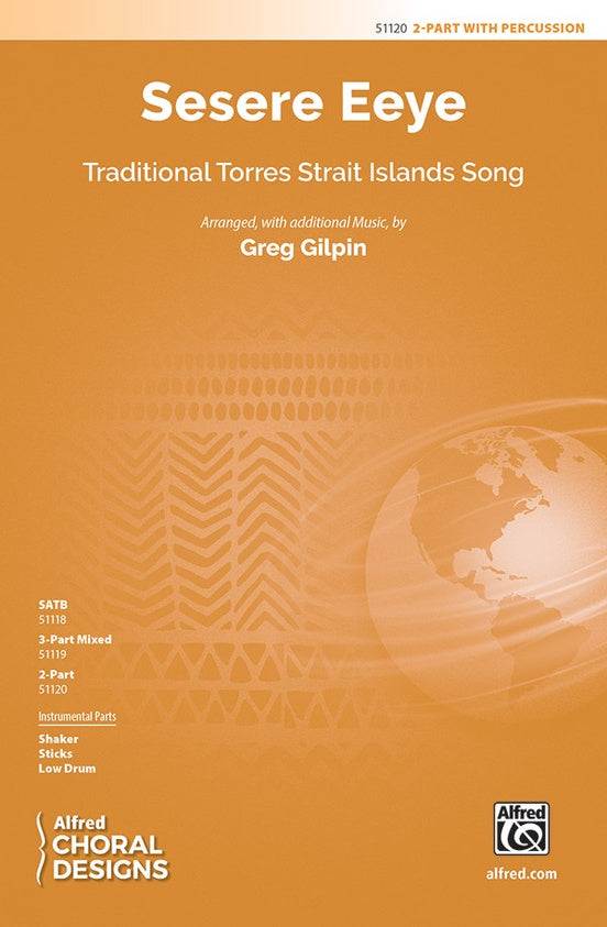 Sesere Eeye - 2 Part Treble, A Cappella Choral Octavo (Digital Download)