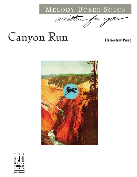 Canyon Run - Piano (Digital Download)