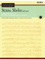 Strauss, Sibelius and More - Volume 9 - The Orchestra Musician's CD-ROM Library - Horn - Various - French Horn Sheet Music CD Sheet Music CD-ROM