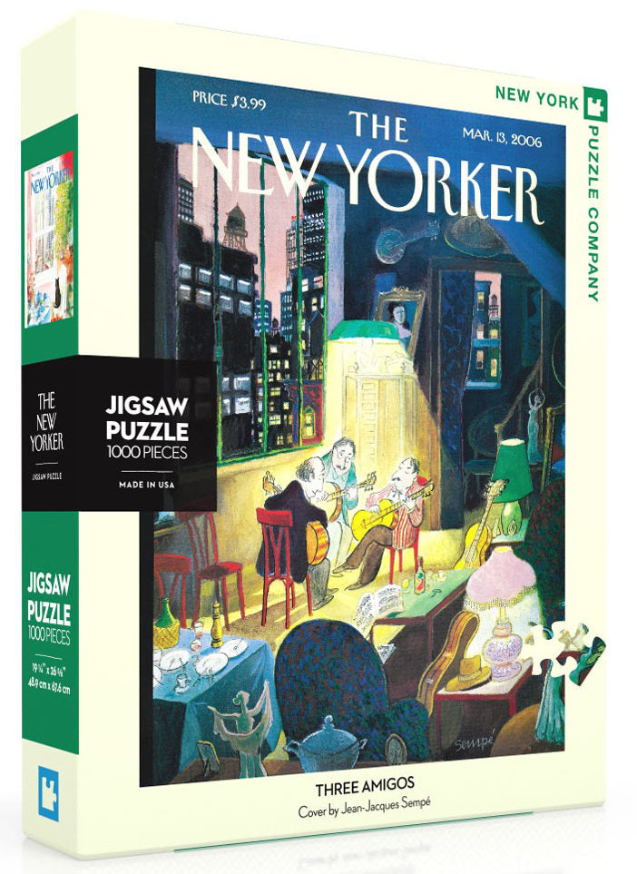1000 Piece New Yorker Puzzle Three Amigos