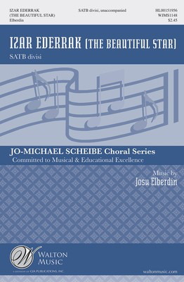 Izar Ederrak - (The Beautiful Star) - Josu Elberdin - SATB divisi Walton Music Octavo