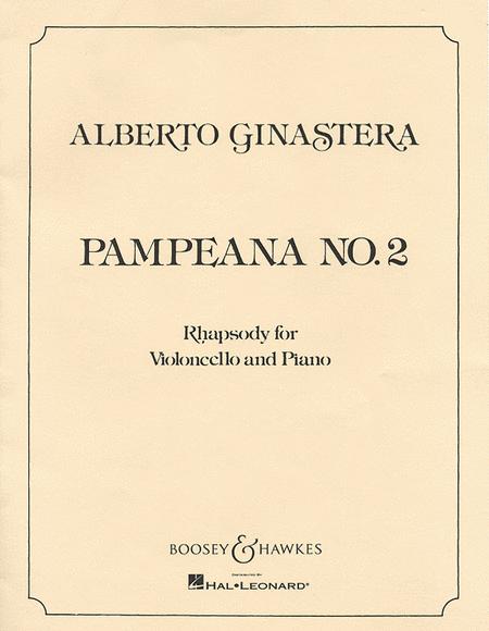 Ginastera - Pampeana #2 Rhapsody - Cello/Piano Accompaniment Boosey & Hawkes 48003054