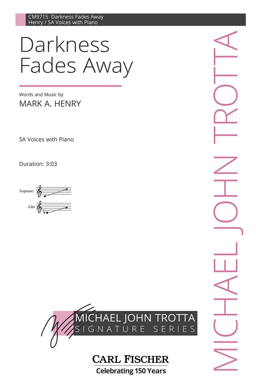 Darkness Fades Away SA - Henry Mark Carl Fischer CM9715