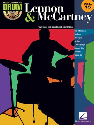 Lennon & McCartney - Drum Play-Along Volume 15 - John Lennon|Paul McCartney - Drums Hal Leonard Drum Notation /CD
